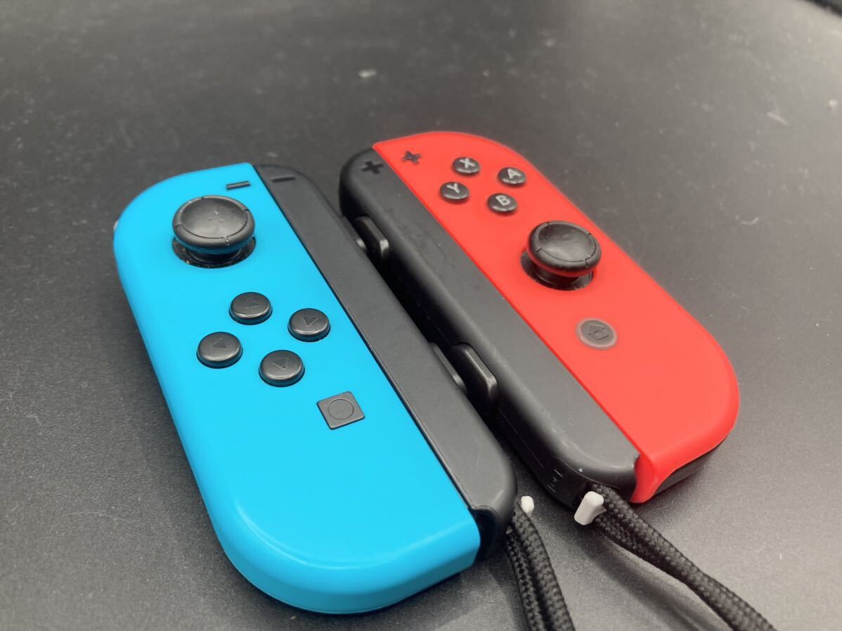 1円〜 Nintendo Switch Joy-Con ジョイコン ニンテンドースイッチ 任天堂 スイッチ コントローラ ネオンレッド ネオンブルー ジャンクの画像4