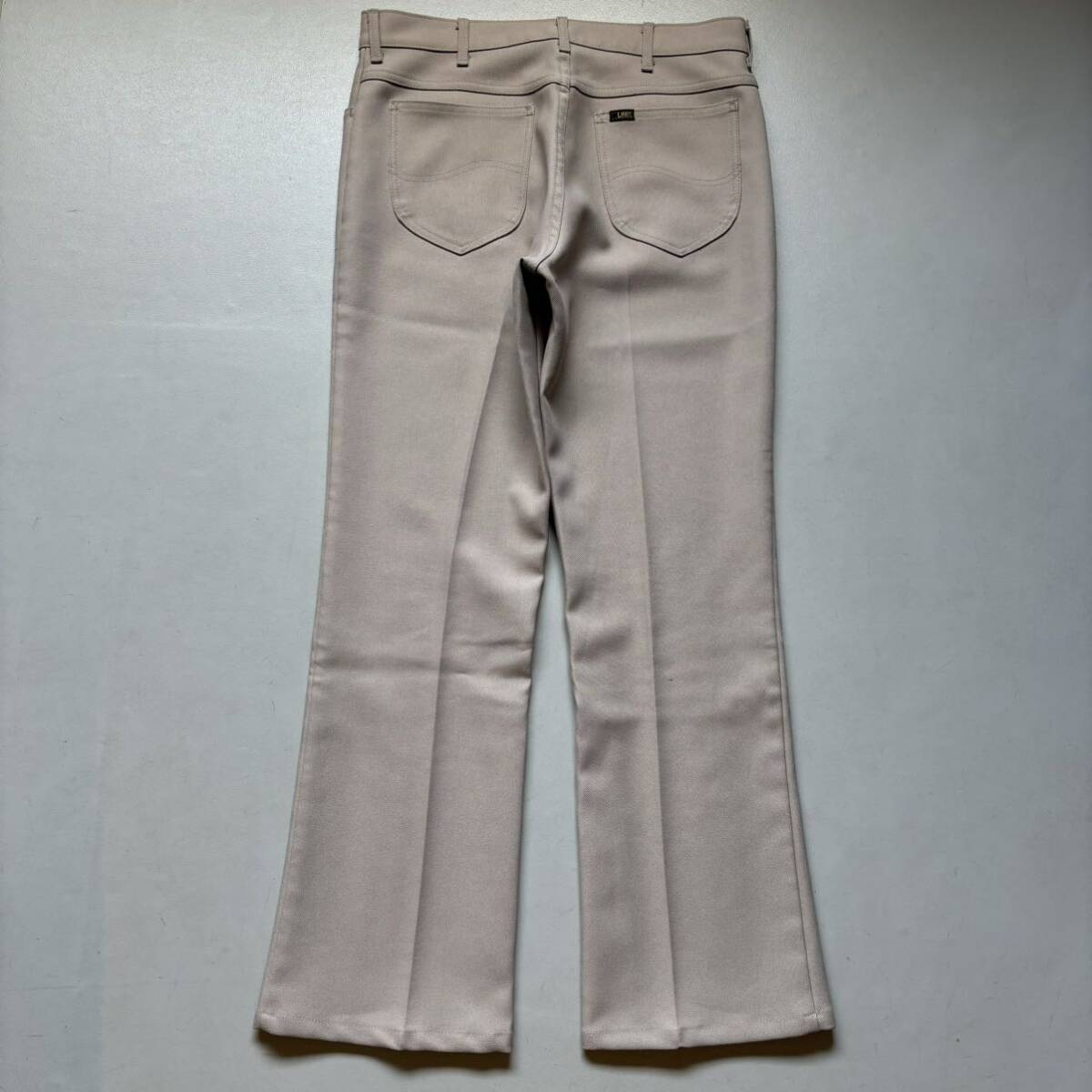 Lee twill flare pants “32×30” リー ツイル フレアパンツ ベージュ_画像5