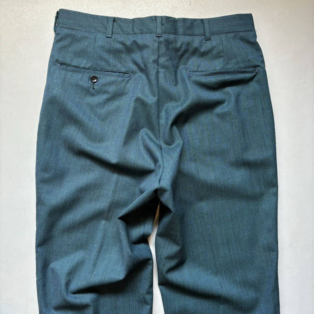 80s vintage no-tuck slacks “32×30” 80年代 ビンテージ ノータックスラックス ナイスカラー テーパード