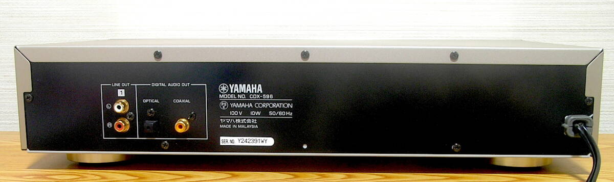 YAMAHA CDX-596 operation goods 