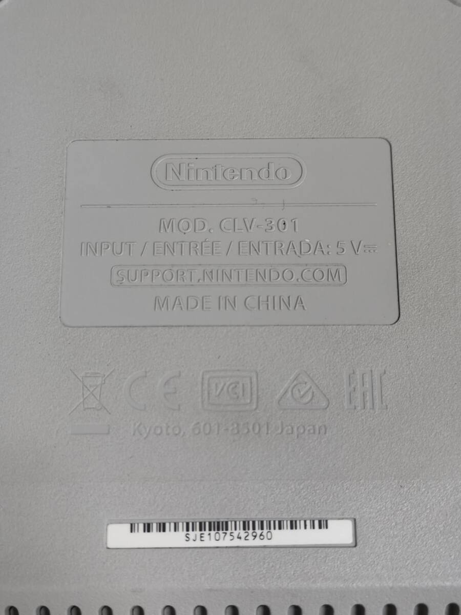 動作品 SFC スーファミ ニンテンドークラシックミニ スーパーファミコン 本体 CLV-301ー セット Nintendo_画像7