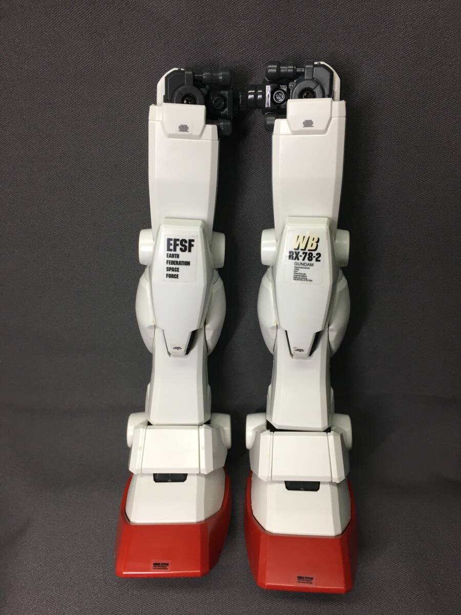 P 1/60 PG パーフェクトグレード RX-78-2 PGガンダム 足 左右 素組 完成品 ガンダム ガンプラ バンダイ