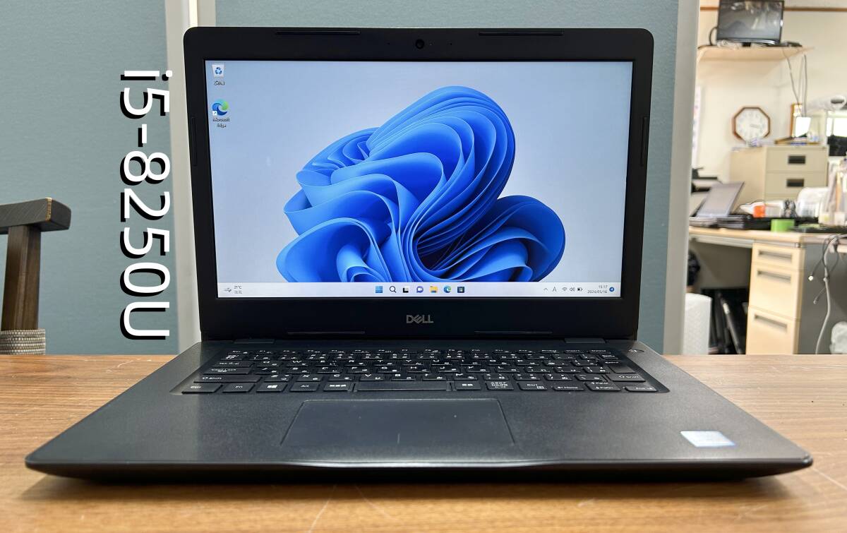 第８世代・DELL Latitude 3490・Core i5-8250U・RAM8GB・M.2 SSD 128GB+HDD500GB・カメラ・HDMI・Type-C・Win 11 Pro・Office 2021・[B8]_画像1