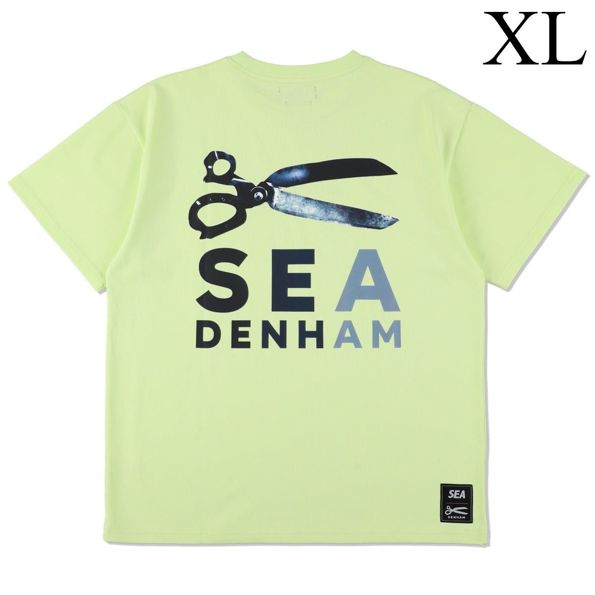 XL　DENHAM x WDS (SEA DENHAM) Razor Tee　イエロー　ブラック　ウィンダンシー　デンハム　