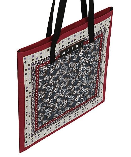 マルニ バンダナトート 新品 ジャパンブルー 三越限定 MARNI マルニ バンダナトート 新品 ジャパンブルー 三越限定 MARNI