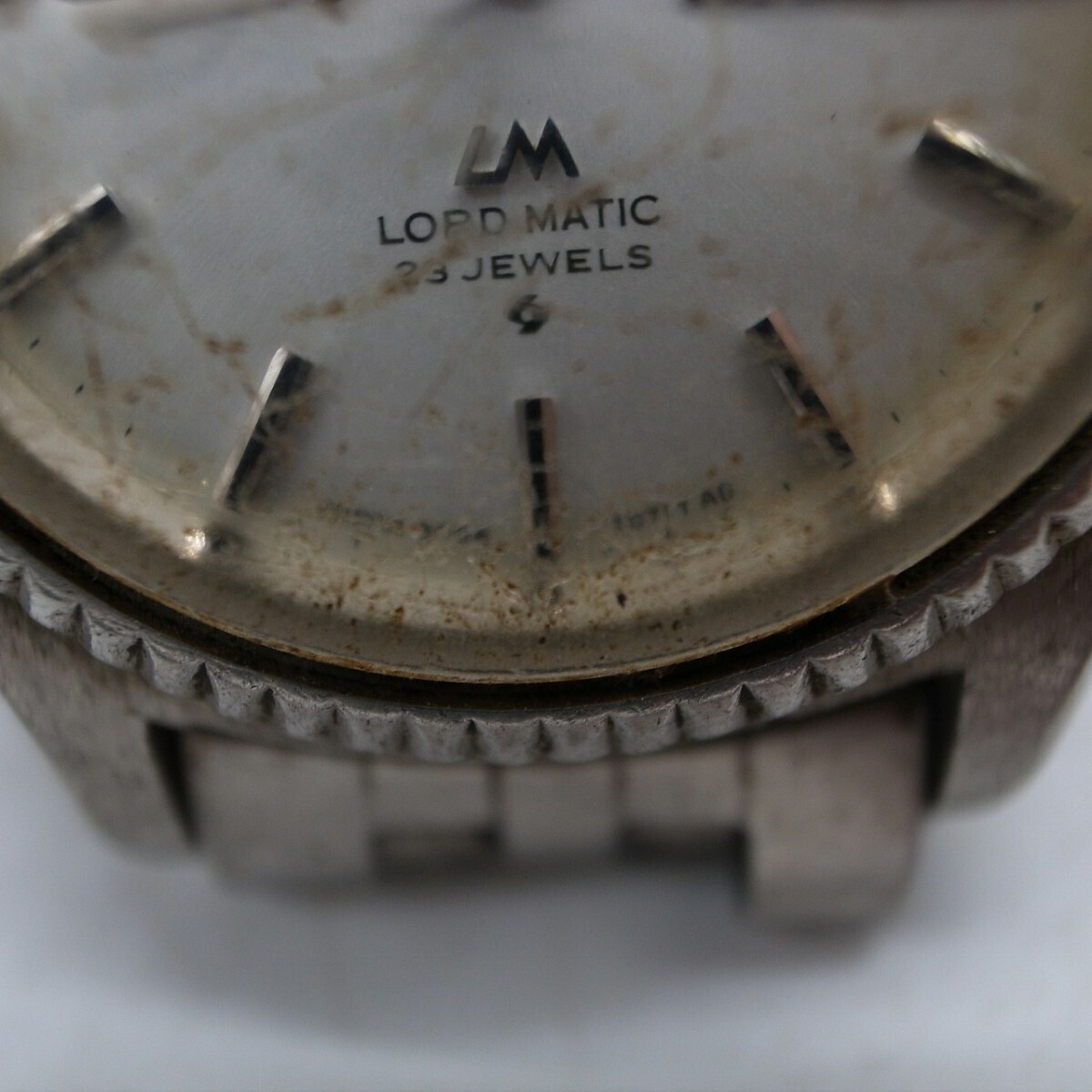 SEIKO セイコー lord matic 23jewels water proof 動作未確認　ジャンク_画像4