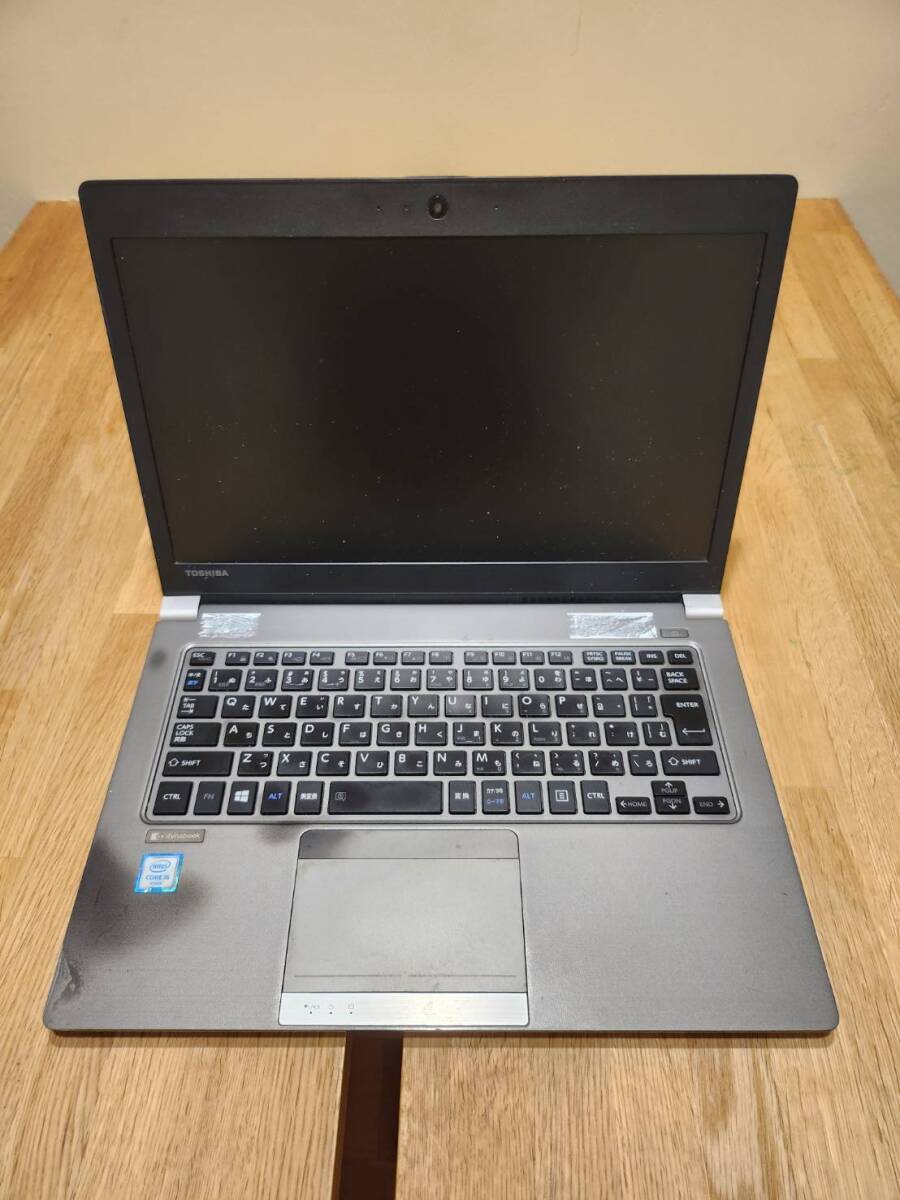 ☆1円スタート☆【ジャンク品】 TOSHIBA 東芝 dynabook R63/B （管理番号：2310260）Corei5 6300U OSなし BIOS起動可能の画像2