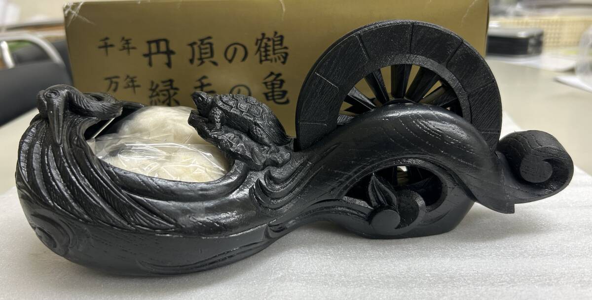 大工道具 墨壺 長雲作 鶴亀墨壺 240mm 新品・未使用品 送料無料 大工道具 墨壺 長雲作 鶴亀墨壺 240mm 新品・未使用品 送料無料
