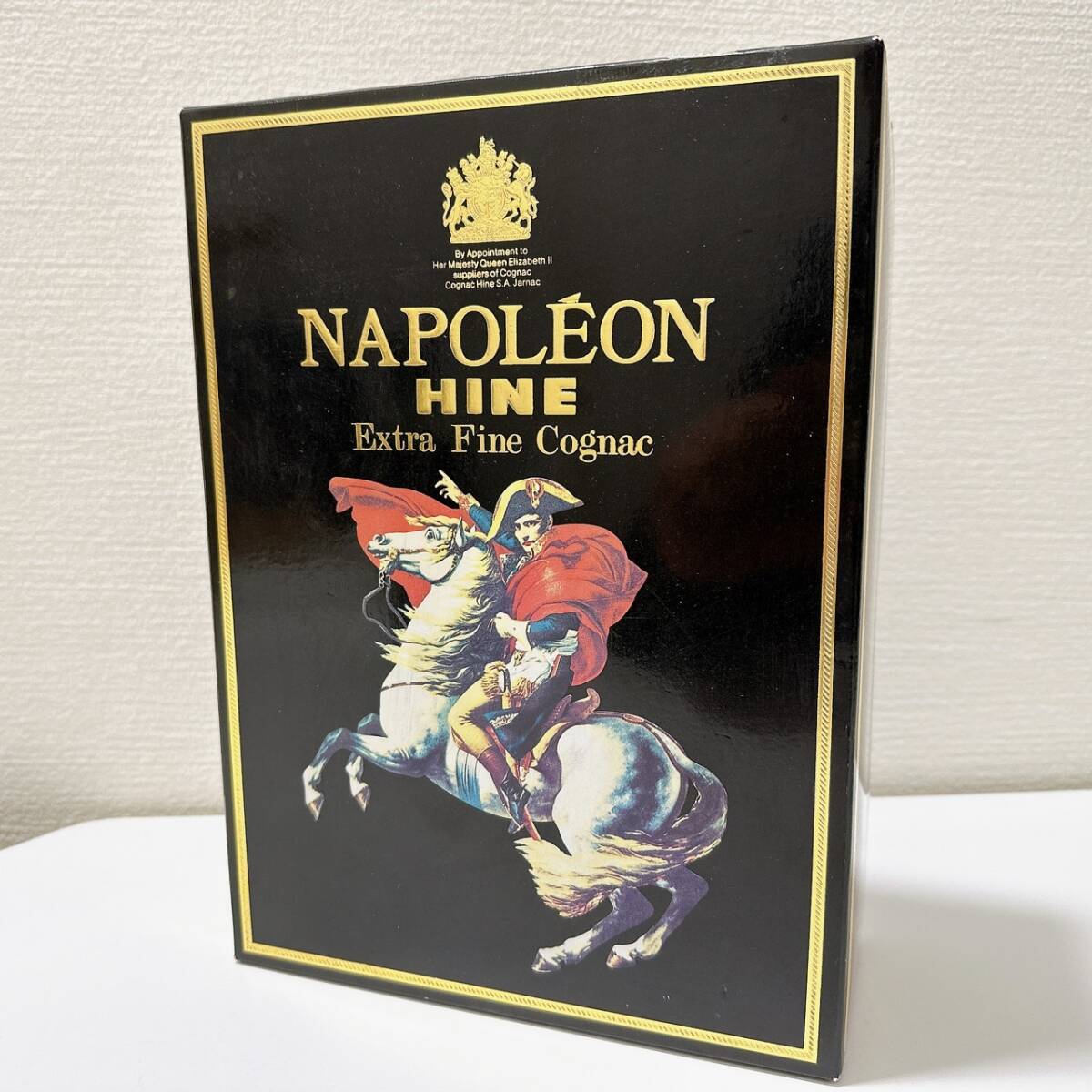 【TOA-5719】 1円～ 未開栓 HINE NAPOLEON EXTRA FINE COGNAC ハイン ナポレオン エクストラ コニャック ブランデー 箱付 目減り有 保管品_画像10