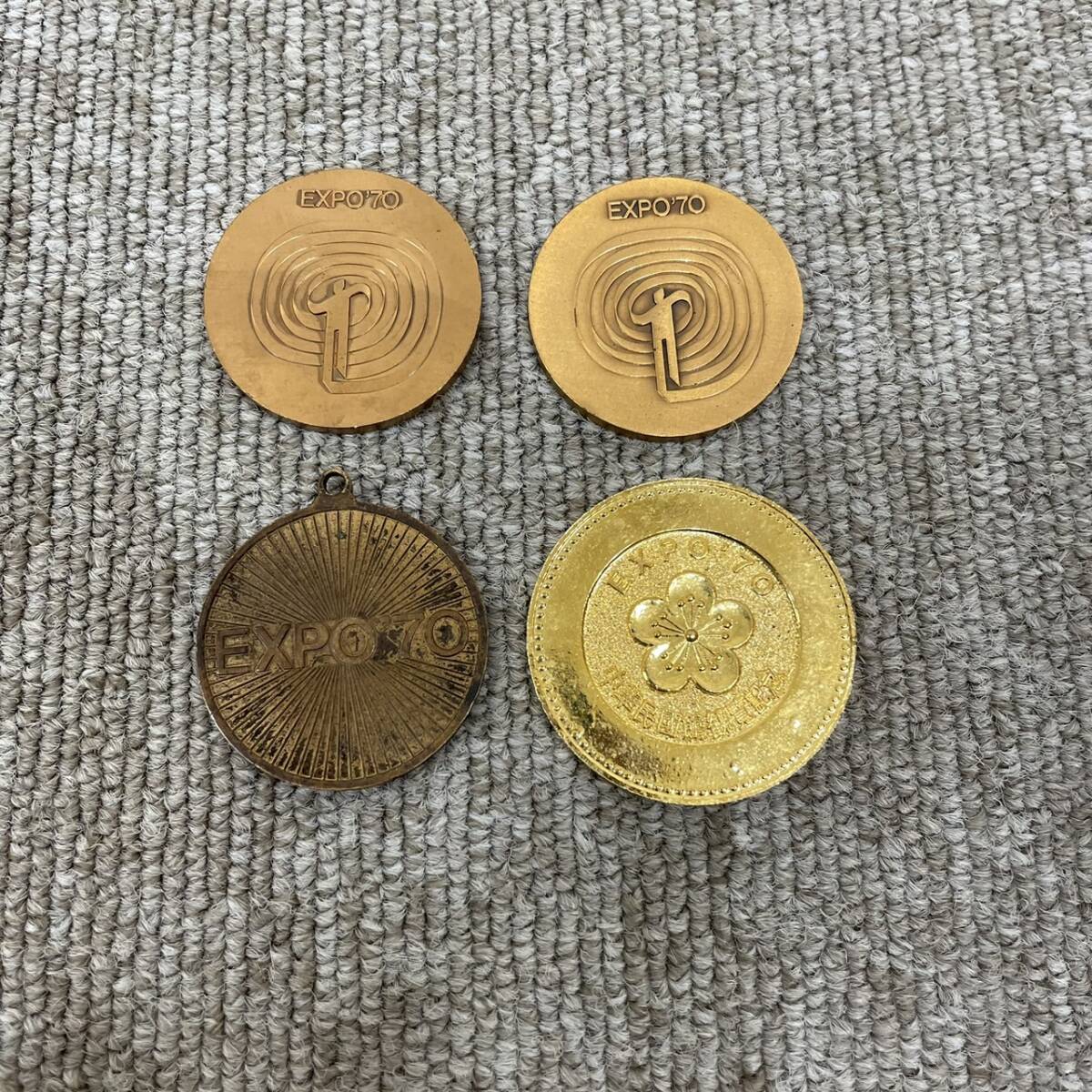 [TOA-5539] 1 иен ~ память медаль продажа комплектом Olympic Япония всемирная выставка EXPO структура . отдел монета золотой серебряный медь память коллекция текущее состояние хранение товар 