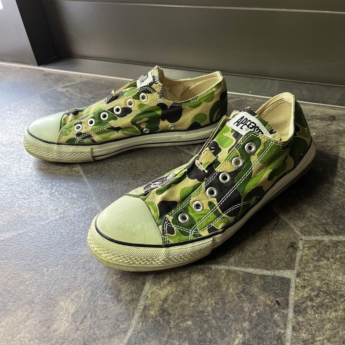 BAPESTA BAPE スニーカー　26cm REIGN SUPREME　アベイシングエイプ　迷彩　オールスター