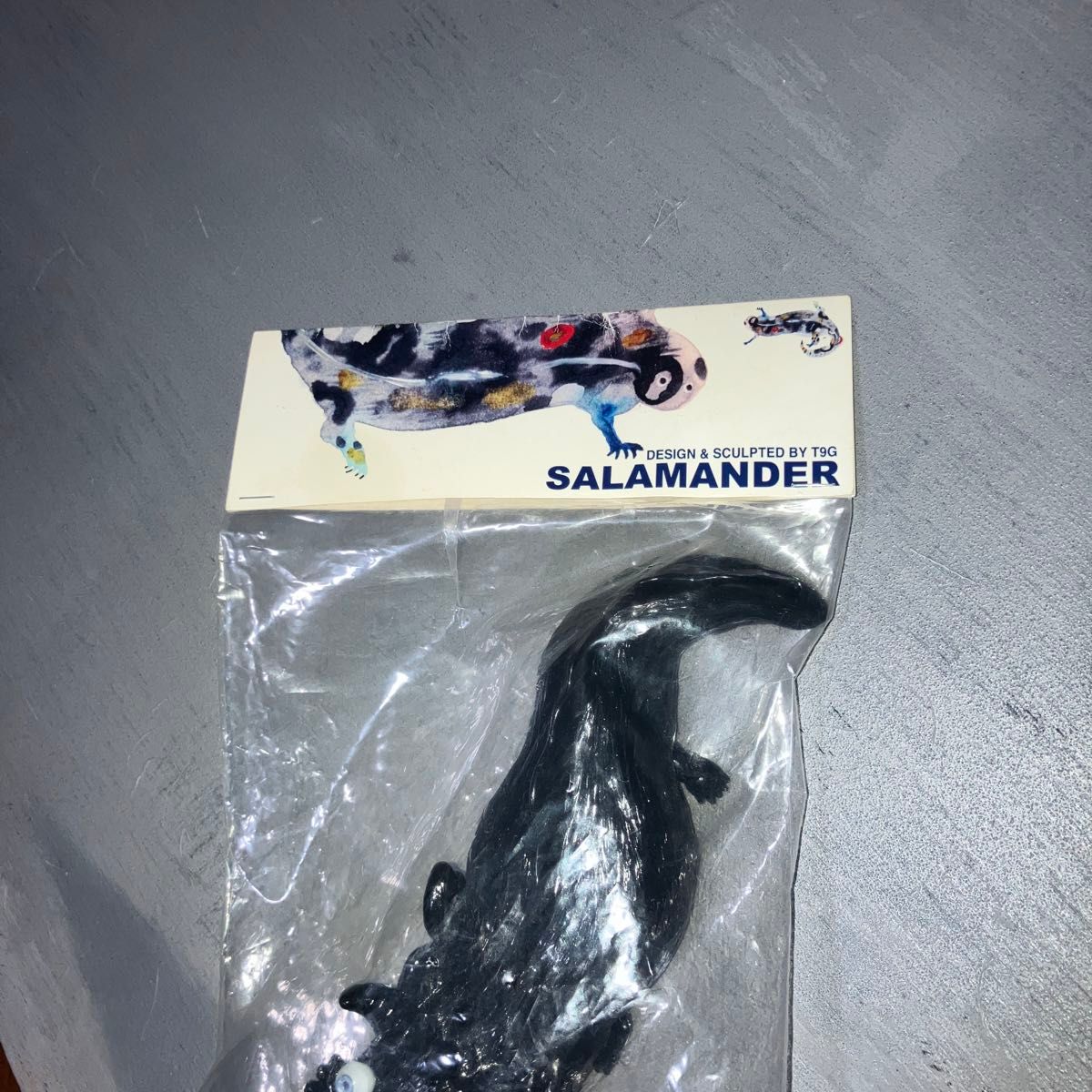 T9G サラマンダー　SALAMANDER" Black ソフビ　mainagamoto ナガモトマイ　フテネコ　レア　黒
