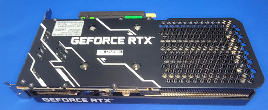 ジャンク品 玄人志向 GG-RTX3060-E12GB/OC/DF (GeForce RTX 3060 12GB)の画像6