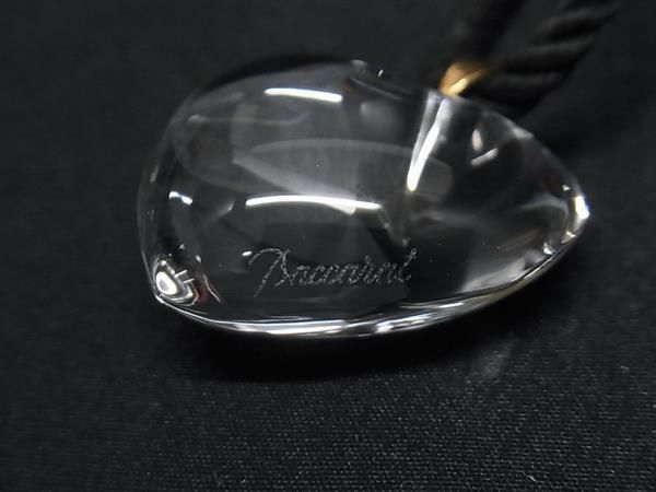 1円 ■美品■ Baccarat バカラ グラムール クリスタルガラス×K18 750 18金 ネックレス ペンダント アクセサリー クリア AW4888_画像4