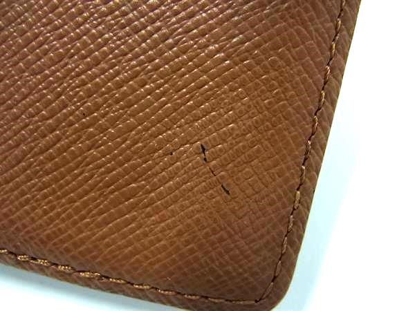 1円 ■美品■ LOUIS VUITTON ルイヴィトン R20005 モノグラム アジェンダPM 6穴式 手帳カバー スケジュール帳 ブラウン系 FC4189_画像5