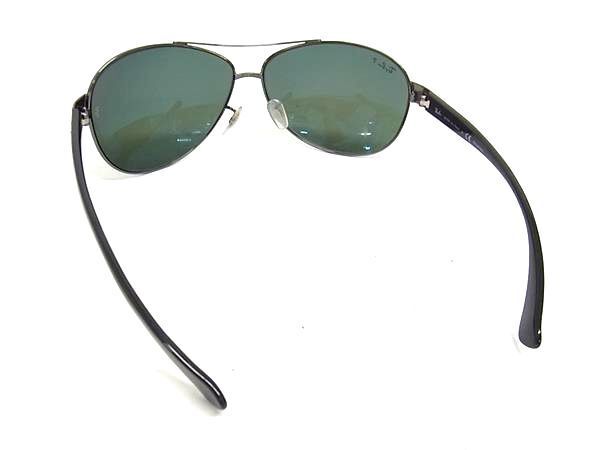 1円 ■美品■ Ray-Ban レイバン RB 3386 004/9A 67□13 130 3P ポラライズド 偏光レンズ サングラス メガネ 眼鏡 シルバー系 FA4654_画像2