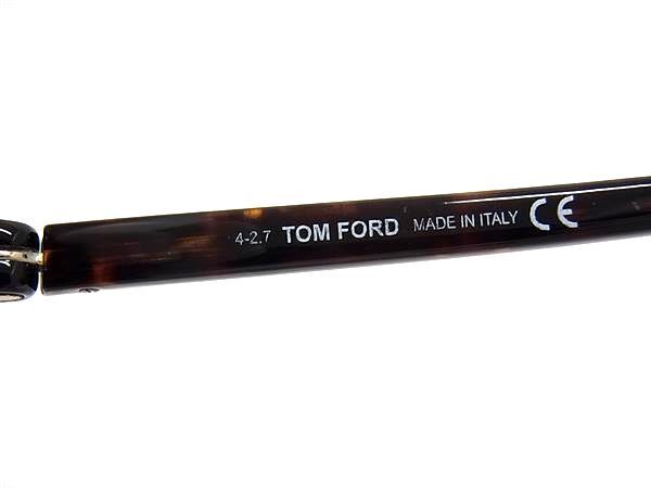 1円 ■美品■ TOM FORD トムフォード Fiona-02 TF 567 52G 56□16 145-2 サングラス メガネ 眼鏡 メンズ レディース ブラック系 FA5557の画像5