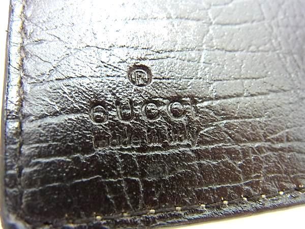 1円 ■美品■ GUCCI グッチ 115240 0416 GG柄 PVC×レザー 6穴式 手帳カバー スケジュール帳 ステーショナリー ブラウン系 AX6318_画像4