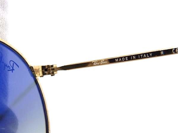 1円 Ray-Ban レイバン RB 3447-N ROUND METAL 001/3F サングラス 眼鏡 メガネ メンズ レディース ゴールド系 FA6548_画像4