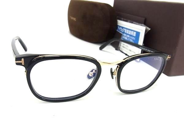 1円 ■美品■ TOM FORD トムフォード TF5785-D-B 001 52□20 140 サングラス メガネ 眼鏡 メンズ レディース ブラック系 FA6411の画像1