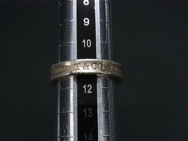 1円 TIFFANY＆Co ティファニー 1837 ナロー SV925 リング 指輪 アクセサリー 約11号 レディース メンズ シルバー系 AV8637の画像3