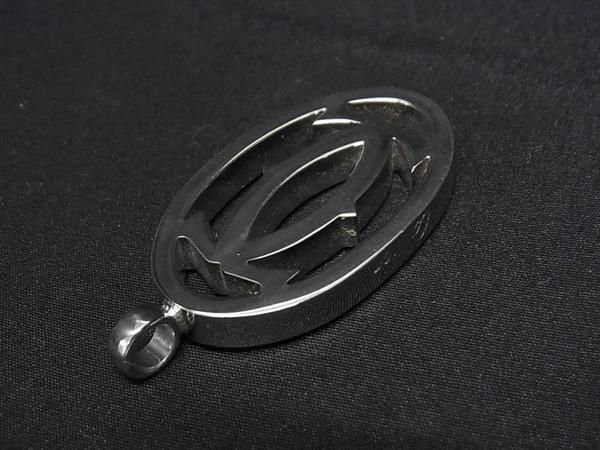 1 иен # прекрасный товар # Cartier Cartier 2C Logo колье верх подвеска с цепью очарование аксессуары женский оттенок серебра BF7670