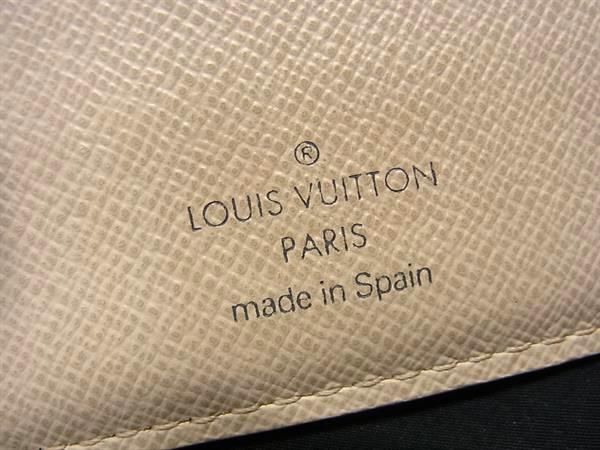1円 LOUIS VUITTON ルイヴィトン N60018 ダミエアズール ポルトフォイユ マルコ 二つ折り 財布 ウォレット アイボリー系 FA6069の画像6