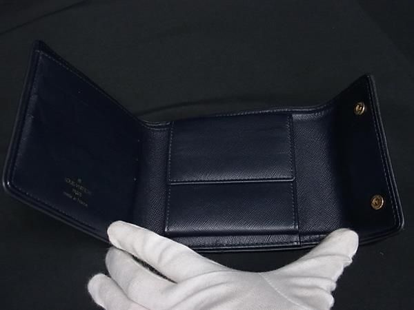 1円 ■美品■ LOUIS VUITTON ルイヴィトン M92239 モノグラムミニ ポルトビエ カルトクレディ モネ 三つ折り 財布 ウォレット AX6503の画像4