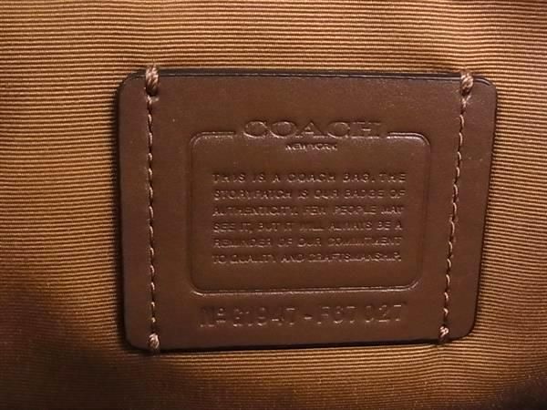 1円 ■極美品■ COACH コーチ F67027 シグネチャー ミニ サリー キャリーオール PVC 2WAY ハンドバッグ ショルダー ベージュ系 FA6151_画像6