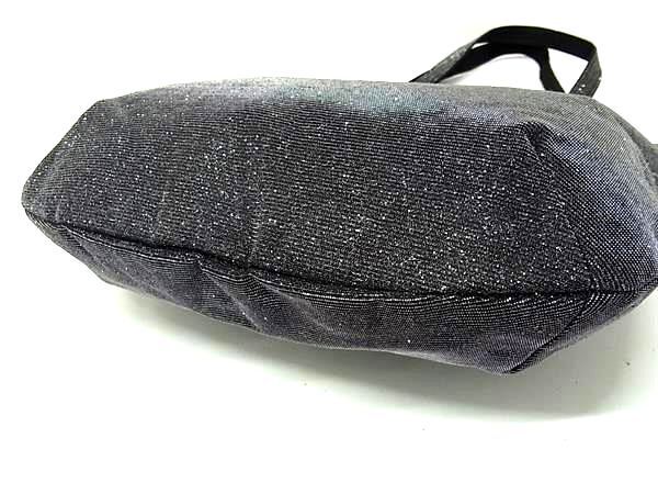 1 jpy # new goods # unused # ANTEPRIMA Anteprima nylon canvas lame tote bag handbag shoulder shoulder .. bag gray series AZ3165