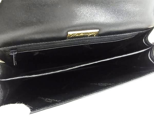 1 иен # прекрасный товар # BALENCIAGA Balenciaga кожа one руль ручная сумочка плечо плечо .. женский оттенок черного AZ2183