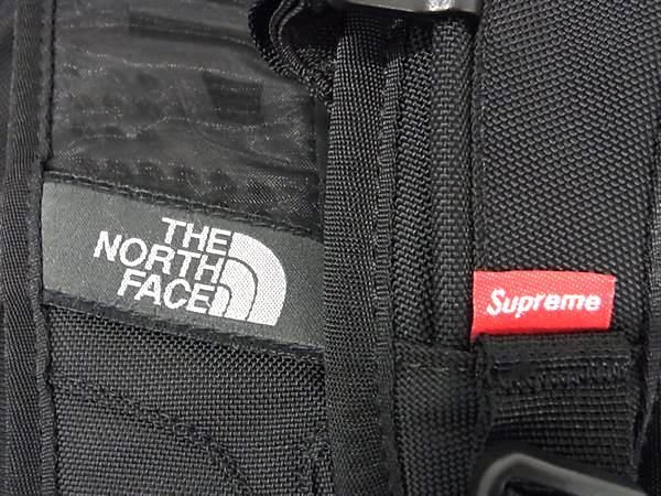 1 jpy # beautiful goods # THE NORTH FACE - The * North Face Supreme collaboration polyester rucksack backpack black group AZ1029