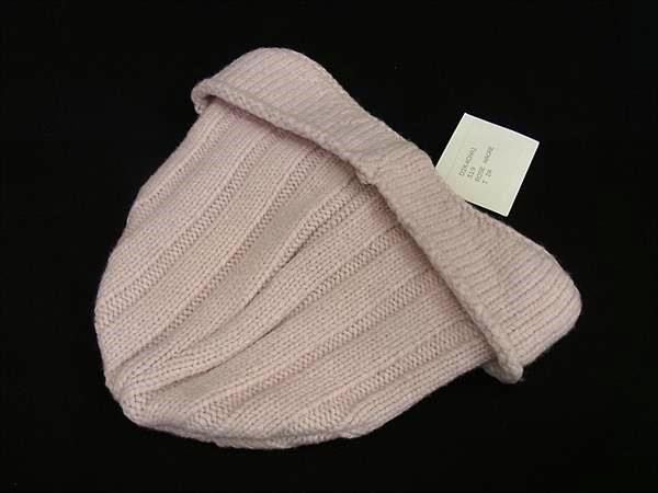 1円 ■極美品■ baby Dior ベビーディオール ウール ニット帽 ニットキャップ 帽子 表記サイズ 2A キッズ ピンク系 BI1762の画像2