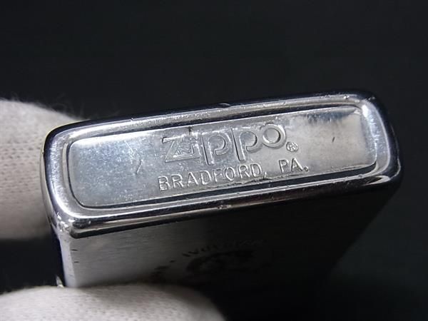 1円 ■美品■ ZIPPO ジッポー ヴィンテージ 防衛大学校 1981年製 高級ライター オイルライター 喫煙グッズ 喫煙具 シルバー系 BJ2114の画像4
