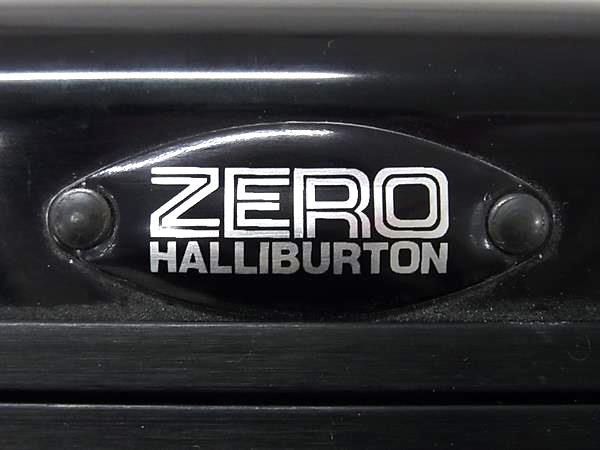 1 jpy # beautiful goods # ZERO HALLIBURTON Zero Halliburton poly- car bone-to attache case business bag black group AZ3060