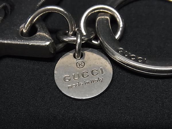 1 иен GUCCI Gucci Star звезда брелок для ключа кольцо для ключей сумка очарование женский мужской оттенок серебра AY2712