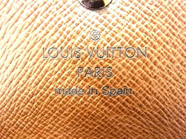 1円 LOUIS VUITTON ルイヴィトン M60402 モノグラム ポルトフォイユアナイス 三つ折り 財布 ウォレット レディース ブラウン系 AZ3881の画像6