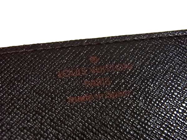 1円 ■美品■ LOUIS VUITTON ヴィトン N62920 ダミエ アンヴェロップ カルト ドゥ ヴィジット カードケース 名刺入れ ブラウン系 AZ3947_画像5