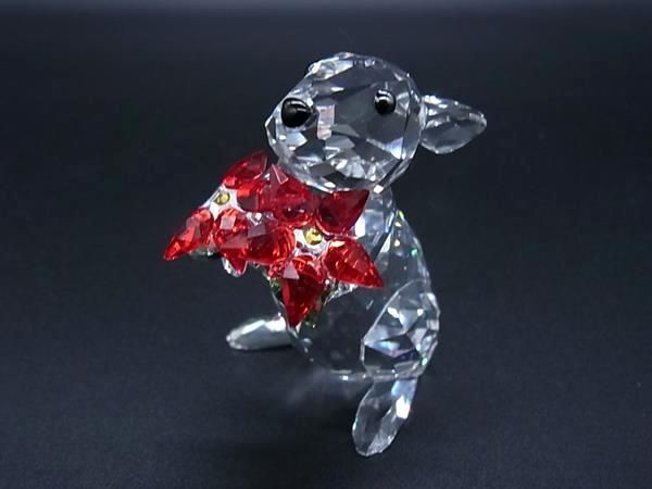 1 jpy SWAROVSKI Swarovski dog rabbit horse objet d'art ornament interior 3 point set set sale AW8333