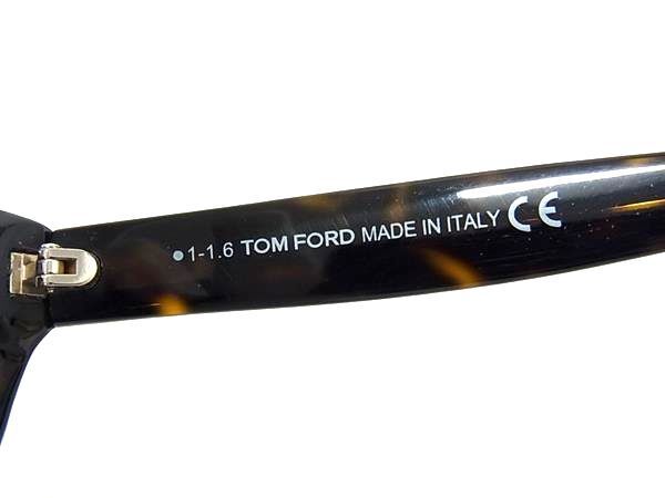 1 jpy # beautiful goods # TOM FORD Tom Ford TF 237-F 51*21 145 tortoise shell style sunglasses glasses glasses lady's men's dark brown series FA6906