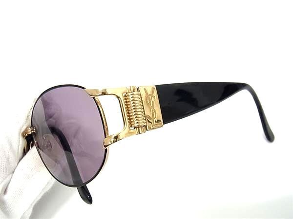 1 jpy # beautiful goods # YVESSAINTLAURENT Yves Saint-Laurent 31-6708 sunglasses glasses glasses men's lady's gold group BK1365