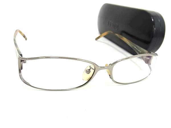 1 иен # прекрасный товар # FENDI Fendi очки очки очки женский мужской оттенок серебра &#9747; оттенок коричневого AZ2719