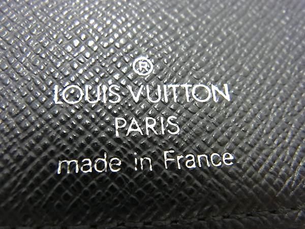 1円 LOUIS VUITTON ルイヴィトン N62665 ダミエグラフィット ポルトフォイユブラザ 二つ折り 長財布 ウォレット メンズ ブラック系 AZ3943_画像6