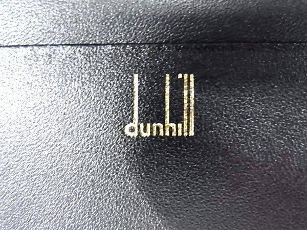 ■新品■未使用■ dunhill ダンヒル レザー 二つ折り 長財布 ウォレット 札入れ メンズ ブラック系 BF7673_画像5