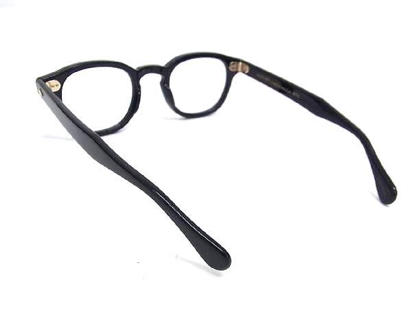 ■極美品■ MOSCOT モスコット レムトッシュ JPN LTD ? メガネ 眼鏡 メンズ レディースブラック系 AT3414_画像2