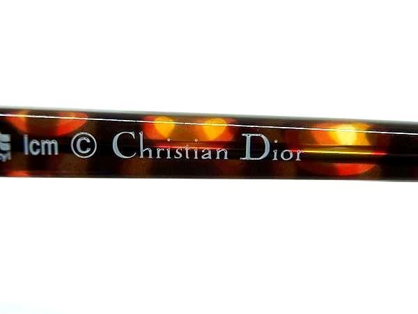 ChristianDior クリスチャンディオール F64854 サングラス メガネ 眼鏡 レディース ブラウン系 DD6818_画像4
