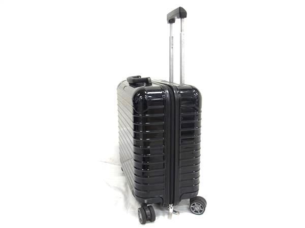 1 jpy RIMOWA Rimowa salsa Deluxe poly- car bone-to4 wheel dial lock type carry bag Carry case black group AZ3960