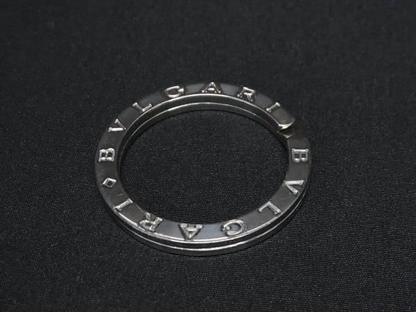 1円 ■美品■ BVLGARI ブルガリブルガリ SV925 キーリング ネックレストップ ペンダントトップ アクセサリー シルバー系 AZ2696_画像1