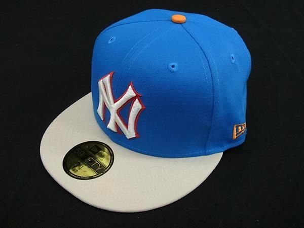 1円 ■美品■ NEWERA ニューエラ 59FIFTY ニューヨークヤンキース 1939年 オールスターゲーム ポリエステル ベースボールキャップ FA7164_画像1