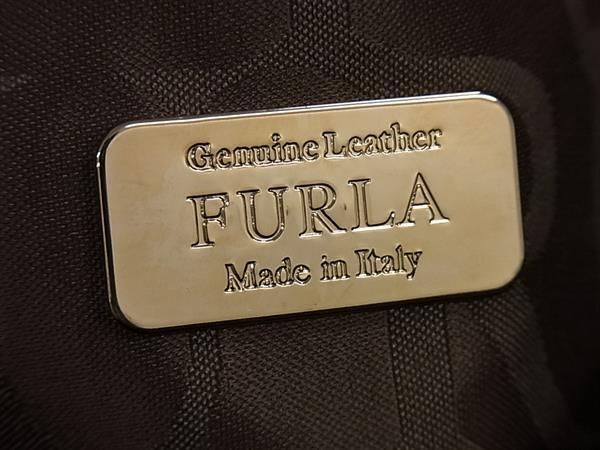 1円 FURLA フルラ ヴィーナス レザー 2WAY ハンドバッグ ショルダーバッグ 斜め掛け レディース ライトグリーン系 AY2981_画像6